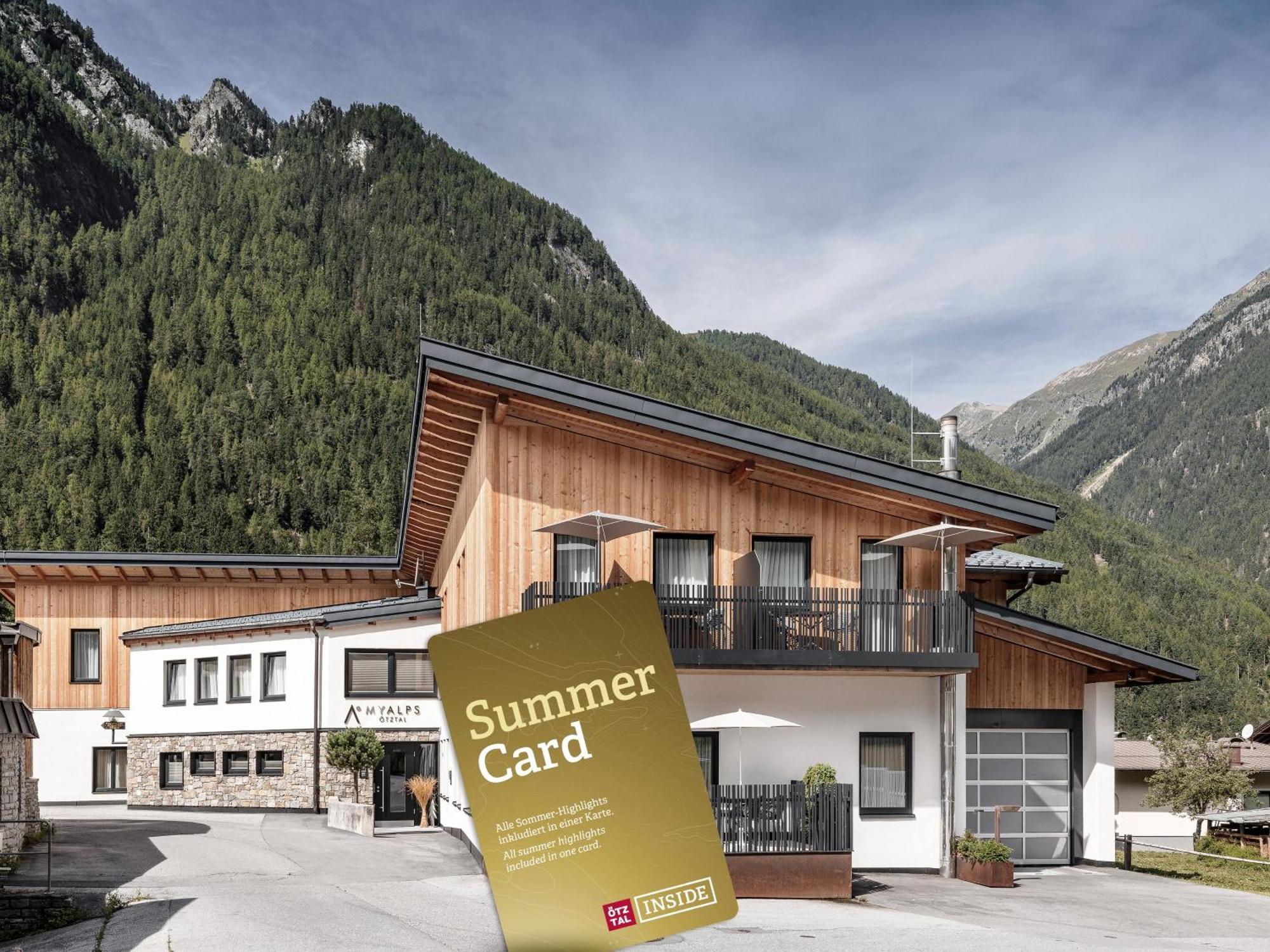 ウムハウゼンMyalps Oetztal Inklusive Wellnessアパートメント エクステリア 写真