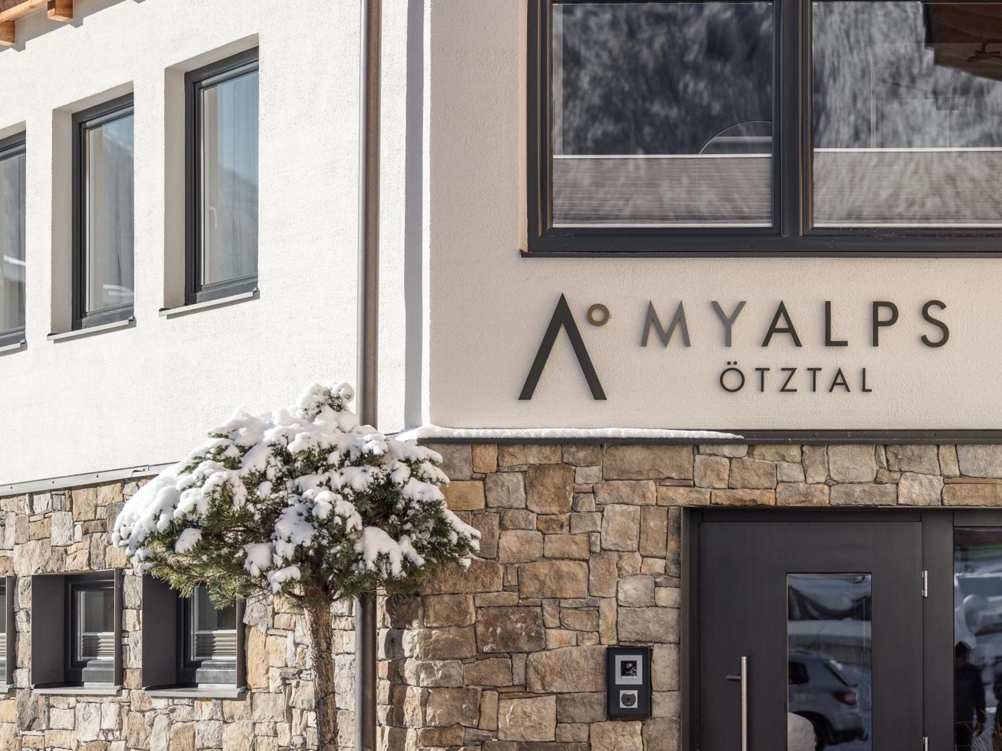 ウムハウゼンMyalps Oetztal Inklusive Wellnessアパートメント エクステリア 写真