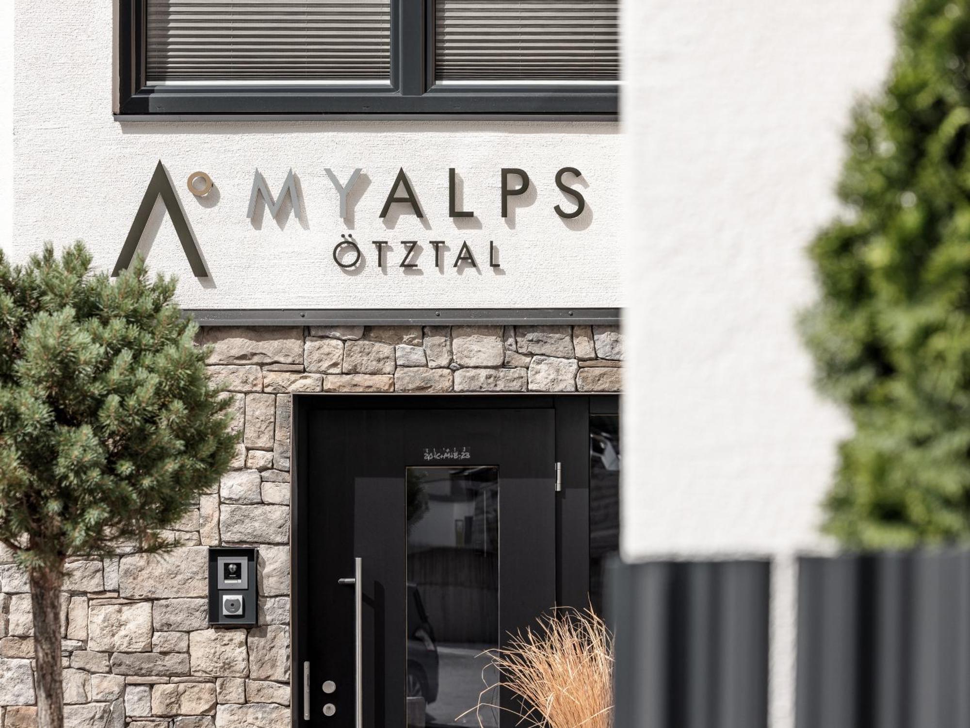 ウムハウゼンMyalps Oetztal Inklusive Wellnessアパートメント エクステリア 写真